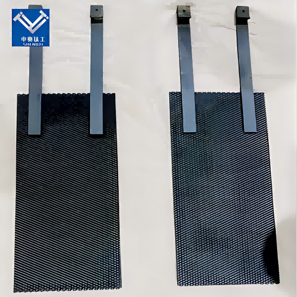 Titanium Electrode for Salt Chlorinator in Industrial Wastewater Advanced Oxidation
